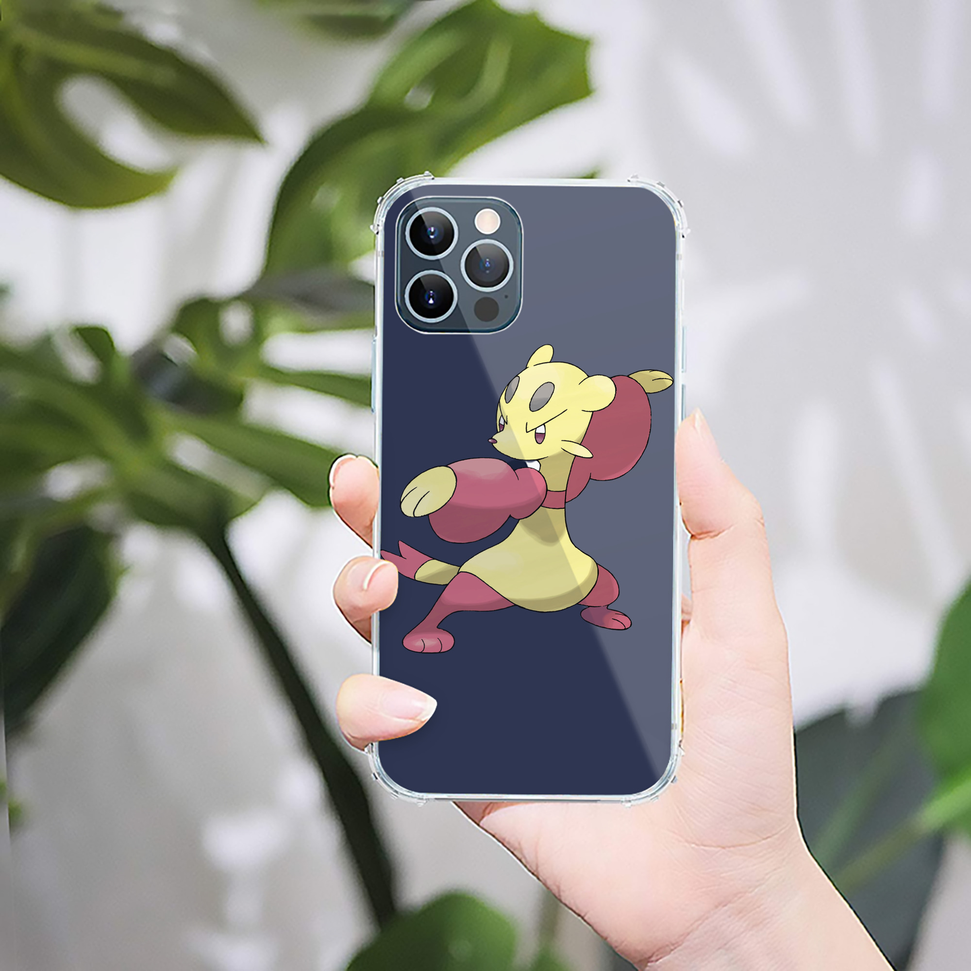（画像用） ポケットモンスター Pokémon 【iPhone 12シリーズ対応】透明スマホケース（クリアソフトケース）